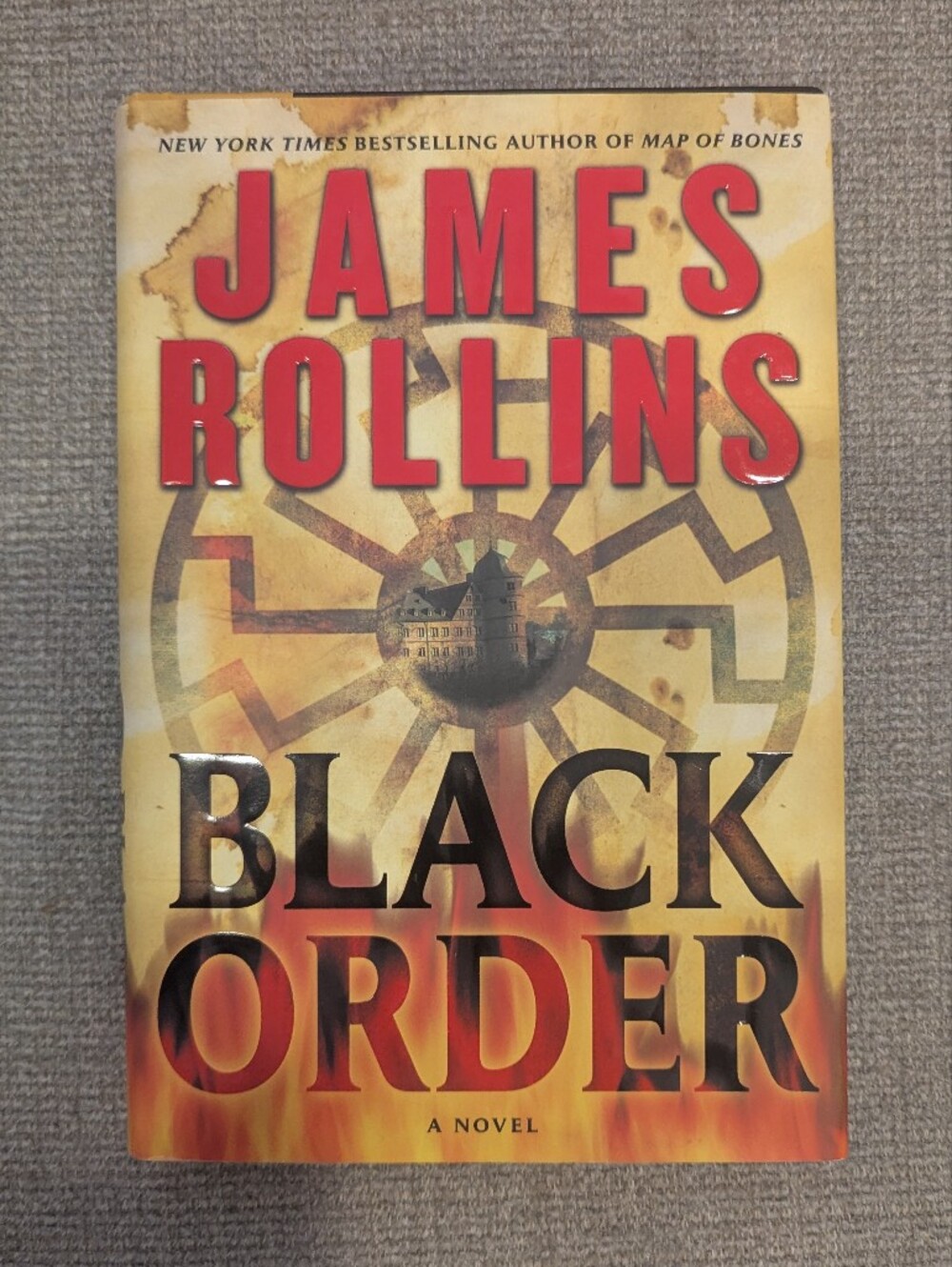 Black Order: A Sigma Force Novel by James Rollins Hardcover thriller